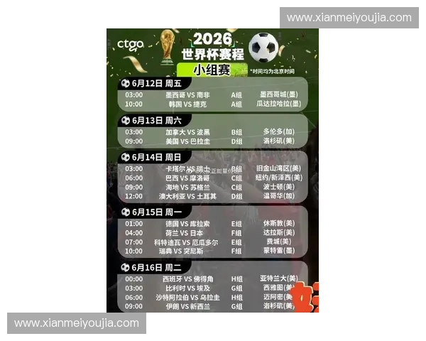 2026世界杯免费看全攻略直播平台赛程解析高清观赛技巧一次看懂